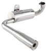 Art. 24202600 Marmitta racing "Vintage" Replica per Vespa 160 GS/180 SS acciaio inossidabile, adatto per pneumatico largo, tubo finale singolo, possibile utilizzo ruota di scorta Art. 24202600 Marmitta racing "Vintage" Replica per Vespa 160 GS/180 SS acciaio inossidabile, adatto per pneumatico largo, tubo finale singolo, possibile utilizzo ruota di scorta